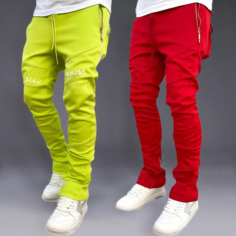 Stacked Sports Pants Mens